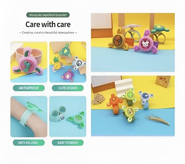 Cartoon Design LED Light Wristband Spinner