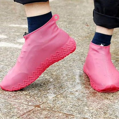 Summer Hot Sale-Waterproof Silicone Shoe Covers (Pack of 1)