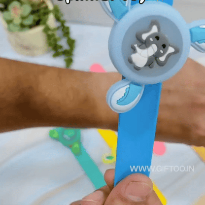 Cartoon Design LED Light Wristband Spinner