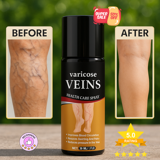 Turmeric Varicose Relief Herbal Spray (BUY 1 get 1 Free)🌿